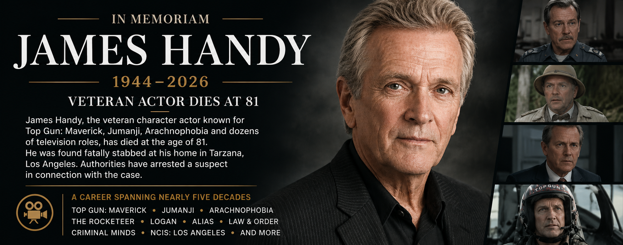 James Handy Dies at 81: Veteran Character Actor Remembered for Decades of Film and Television Work