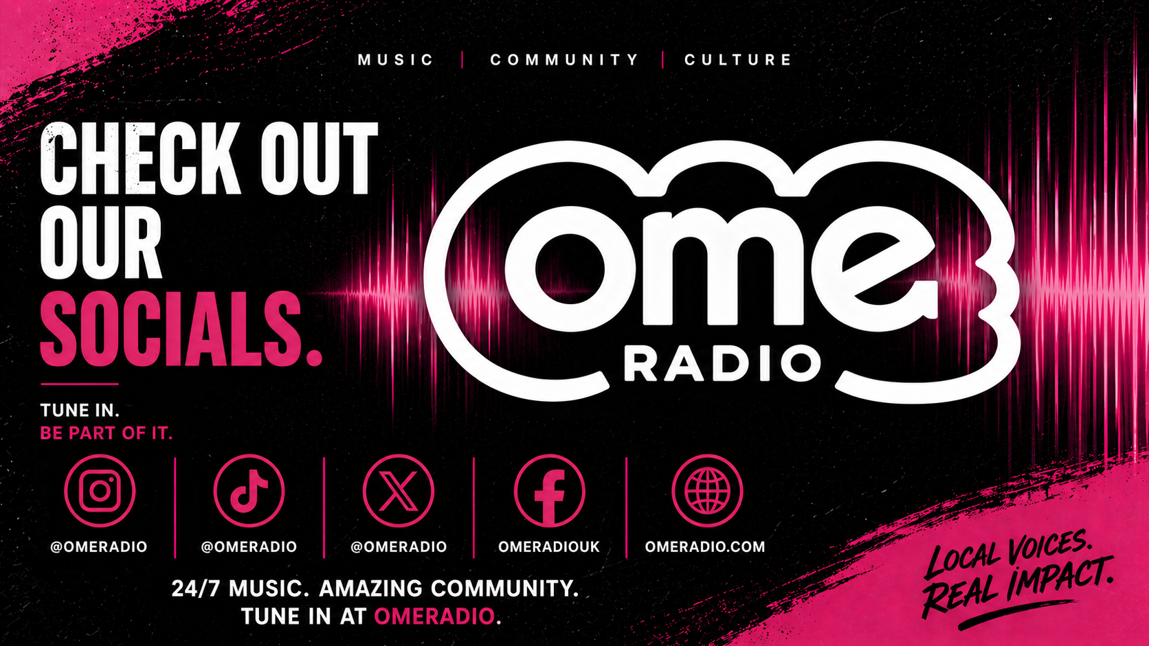 OMERadio Socials