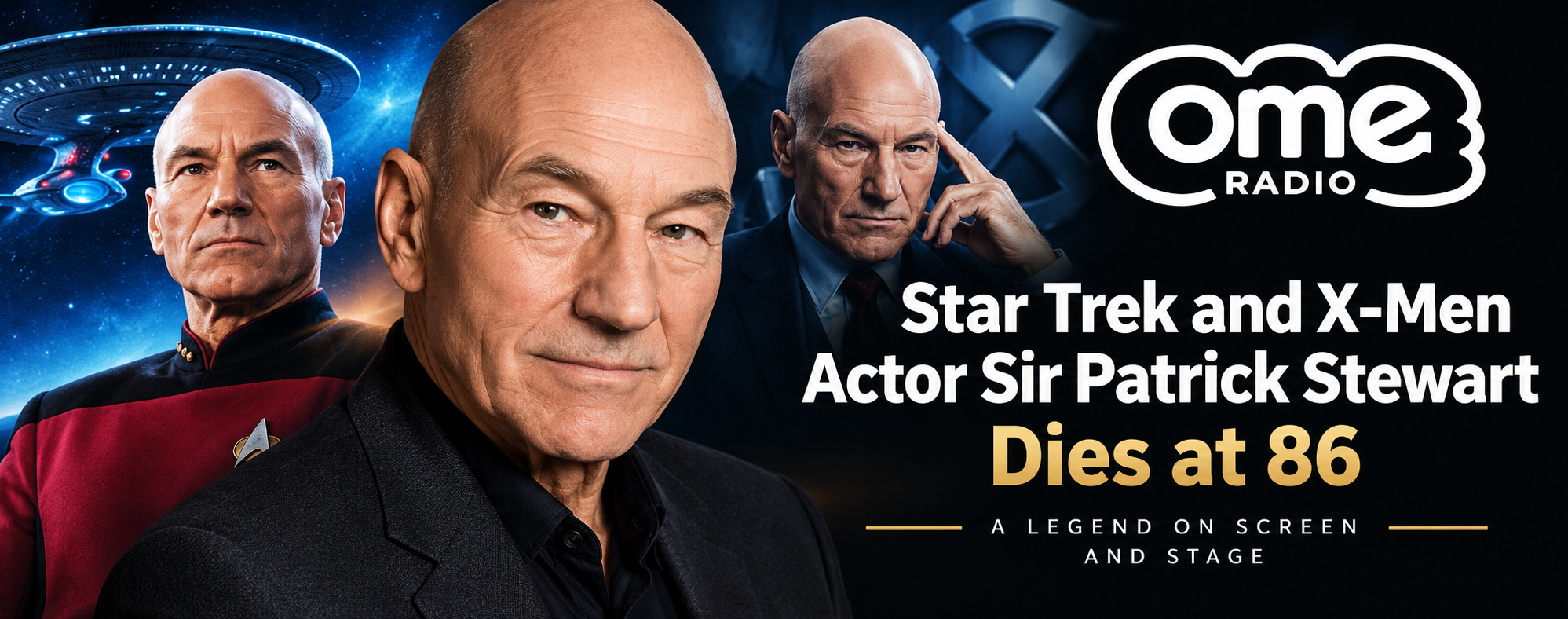 Star Trek and X-Men Actor Sir Patrick Stewart Dies at 86