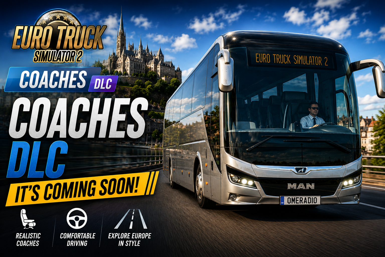 Euro Truck Simulator 2 Coaches DLC