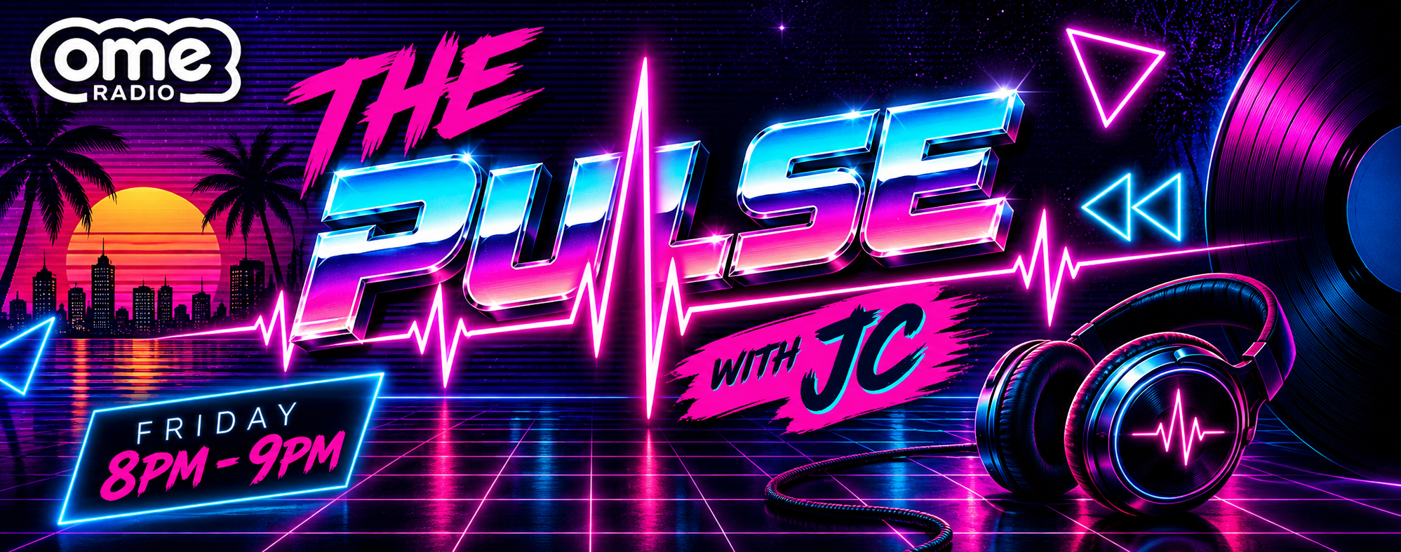The pulse show banner